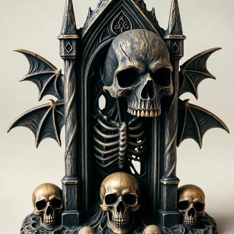 Gothic Skull Shrine