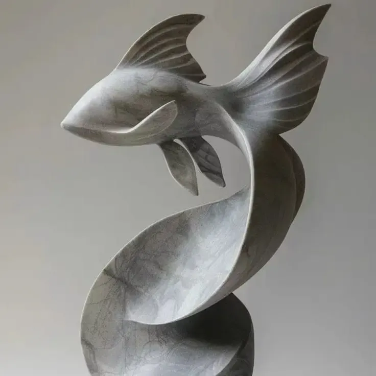 Scultura di pesce