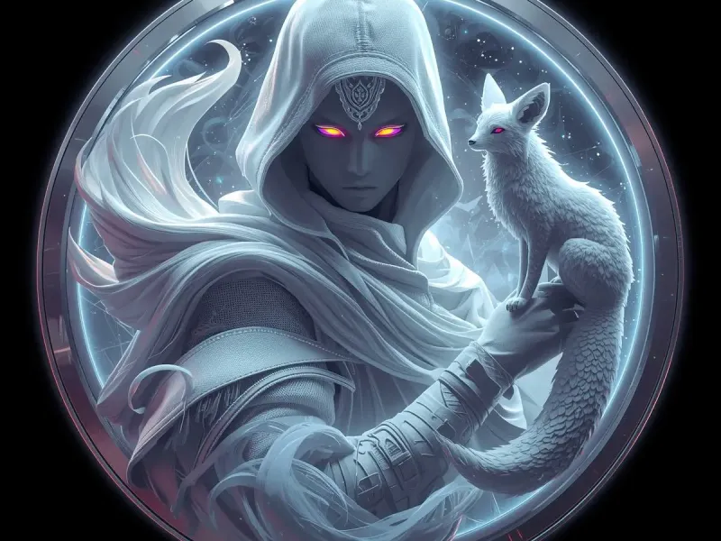 Mystical warrior wall decoration 2