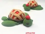 3D Printable Flexi Pie Turtle-1