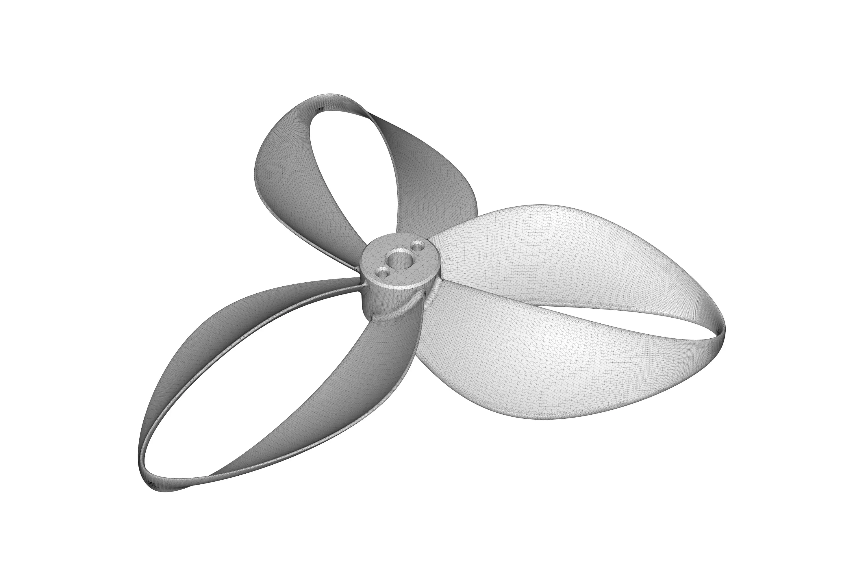 Hélice toroidal para drones - 3 palas