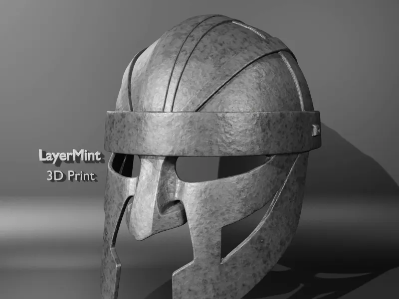 Viking Medieval Warrior Helmet – Ancient Armor Cosplay Prop