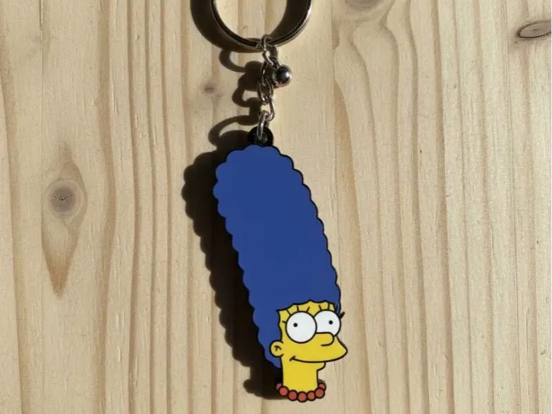 Marge Simpson Keychain