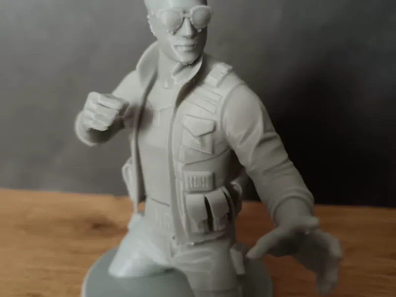 Mortal Kombat - Busto de Johnny Cage