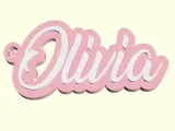 Olivia Keychain / Llavero Olivia-1