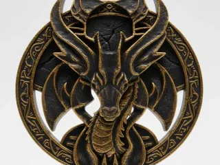 Dragon medallion