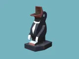 Penguin garbage can-2