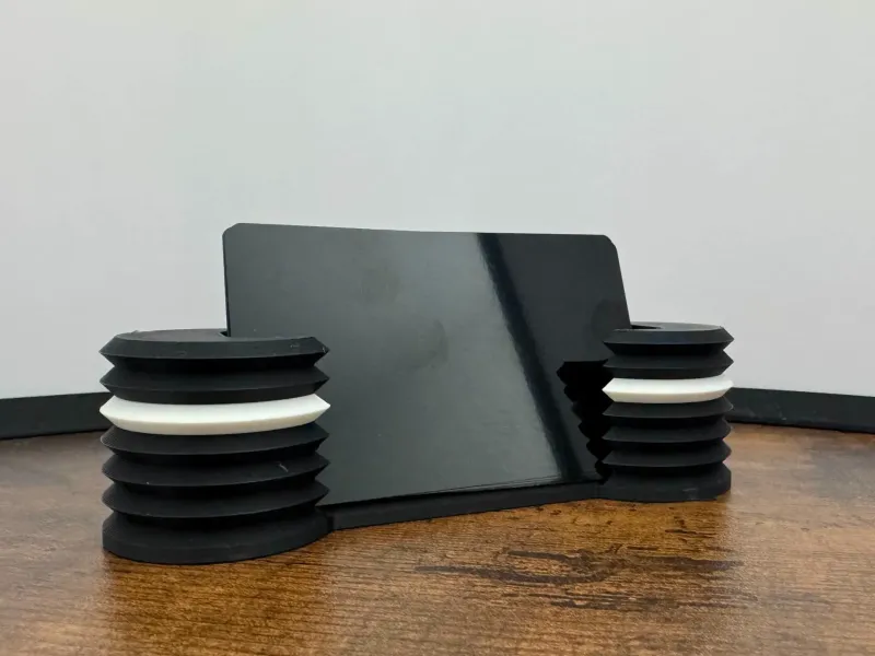Business vCard Holder – Dual Ribbed Stand Design