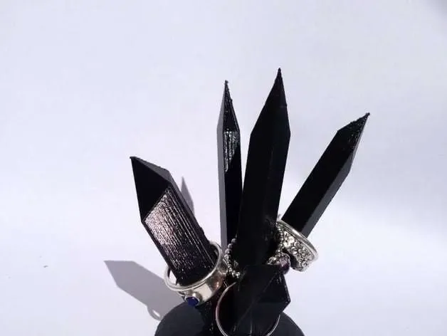 Conjunto de cristais Ringholder