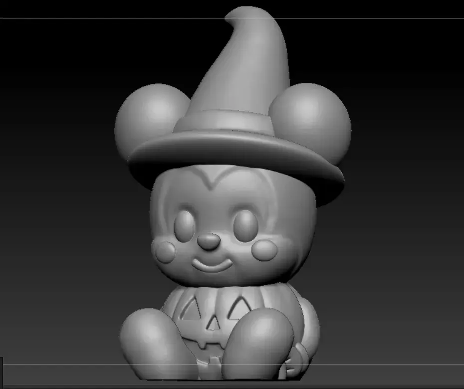 Pumpkin Mickey Mouse - Halloween