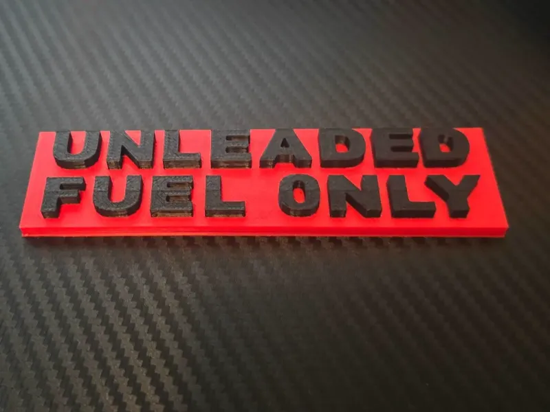 Unleaded Fuel only