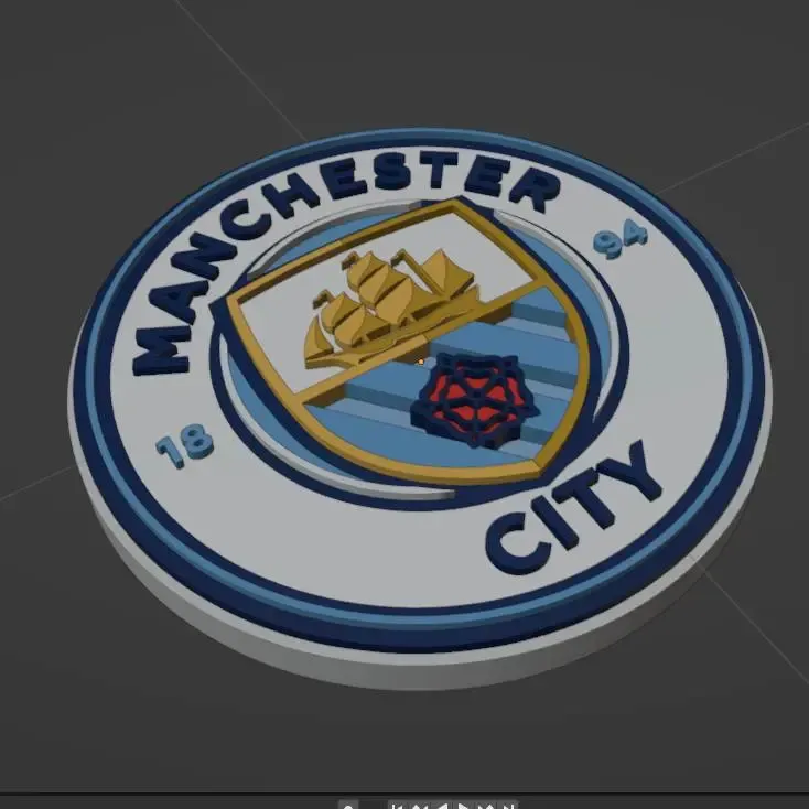 Manchester City Keychain