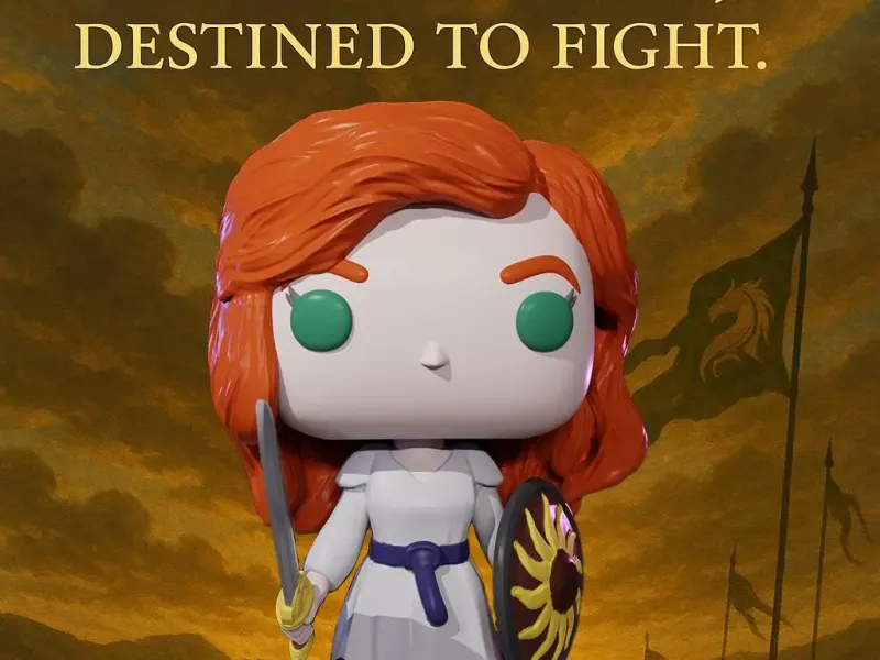 Hera Pop Inspired lord of the rings 3D DIGITAL DOWNLOAD