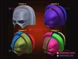 Peacemaker Helmet - The Suicide Squad Movie Cosplay Mask-5