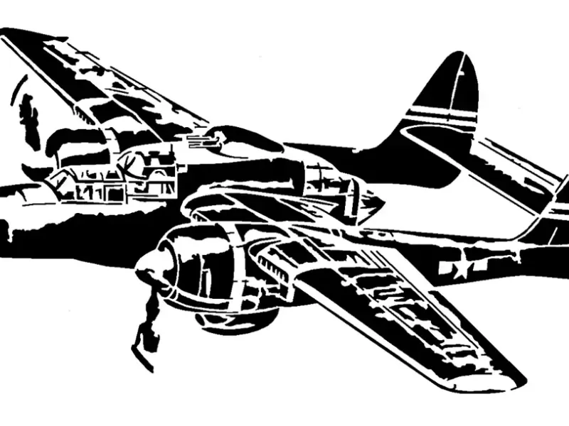 Northrop P-61 Black Widow Bleistift