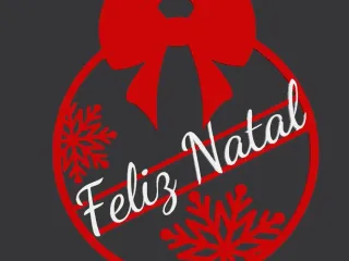 Feliz Natal, decoração personalizada com Nome