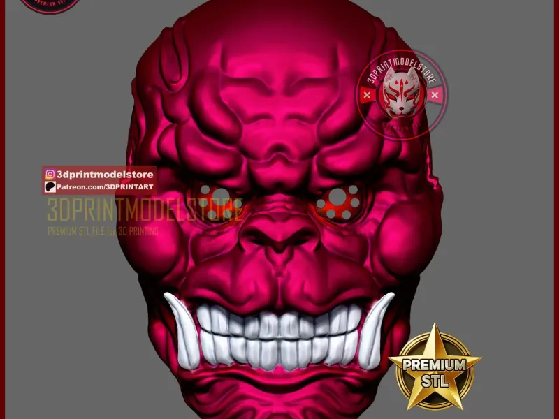Enji Koma Devil Ape Mask - Tokyo Ghoul Cosplay Helmet