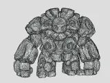 Stone Golem - Constructs - PRESUPPORTED-4