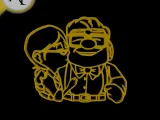 UP - Couple - Silhouette - 2D Wall Art Decor-0