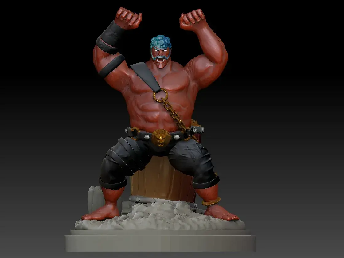 Hakan (Classic) from Street Fighter IV