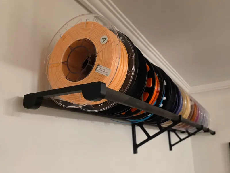 Soporte Para Filamento 3D Rack Para Pared