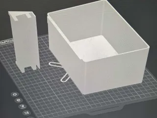 Creality Hi and Sparkx i7 Shelf-edge Hanging Purge bucket