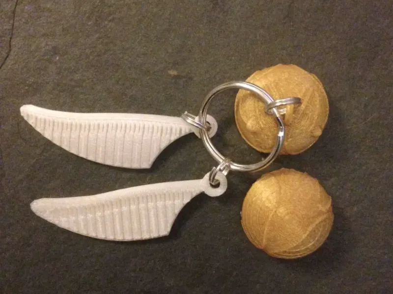 Golden Snitch Key Chain