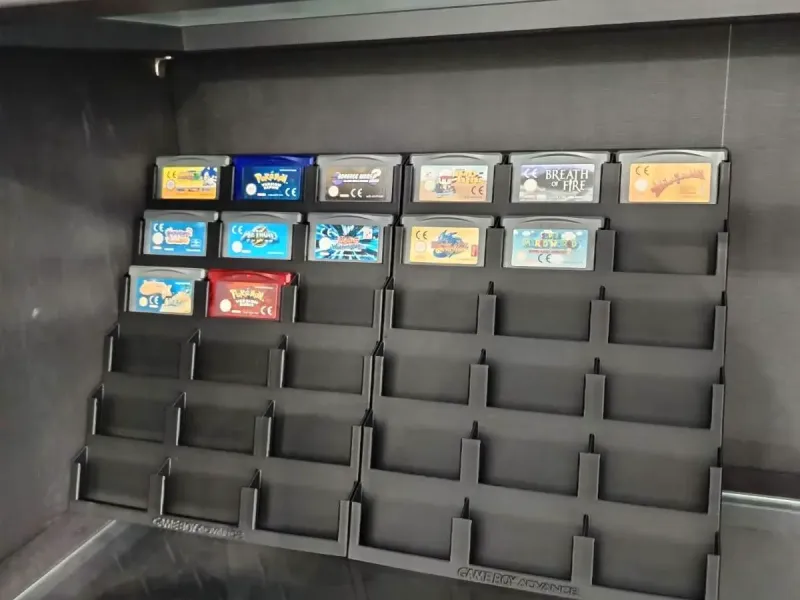 Support vertical pour 15 cartouches Game Boy Advance – Rangem