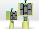 Sprunki OC Casi STL file Character Obj, New Sprunki 3D Model-0