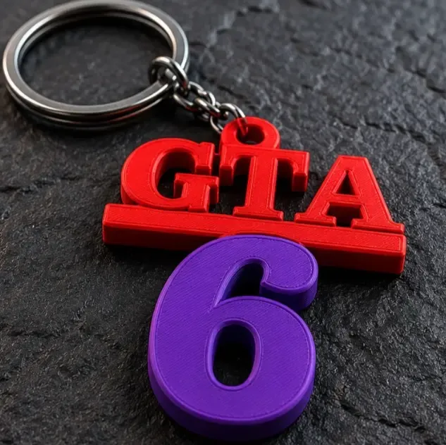 GTA 6 Keyring 
