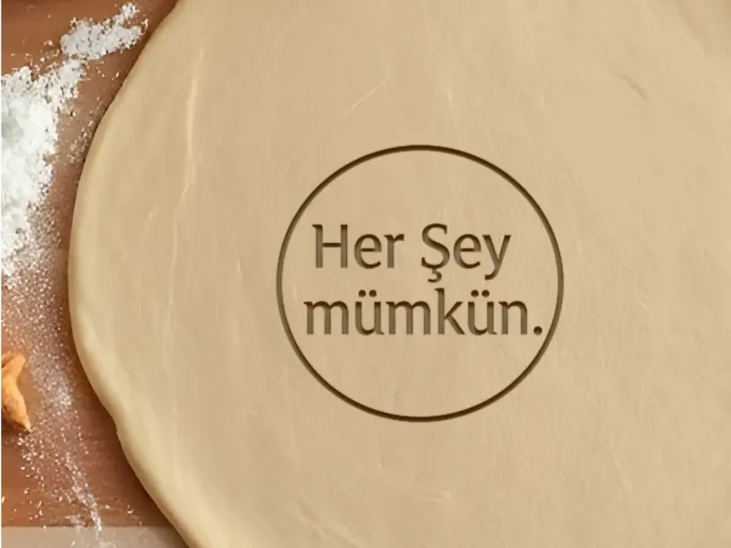 Emporte-pièce "Tout est possible", Découpoir à biscuits