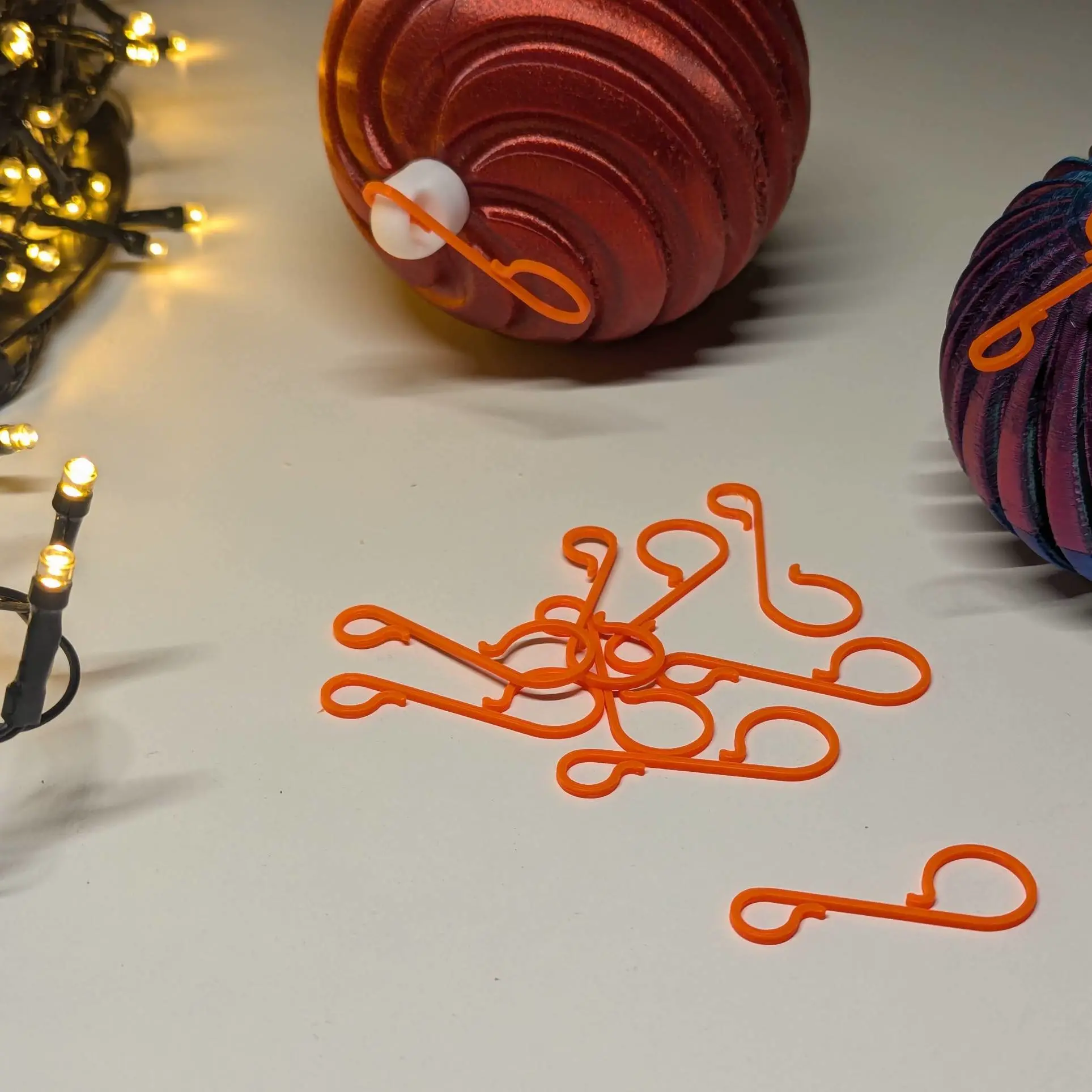 Christmas tree ornament ball hook