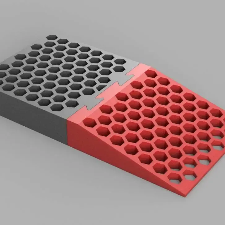 Car camping ramp