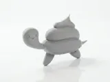 Turdle Turtle Figurine Miscellaneous 3D Printable-2