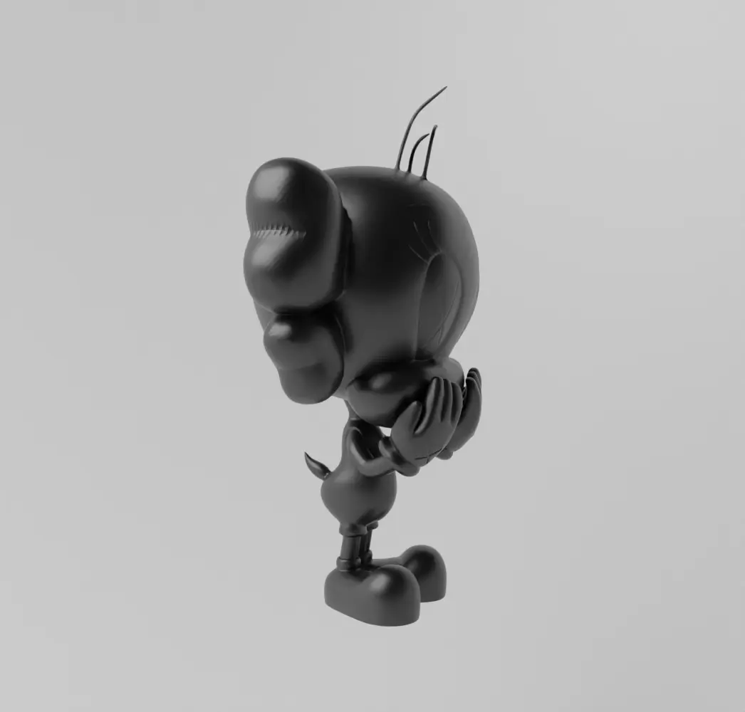 Kaws Tweety Art Toy Fan Art