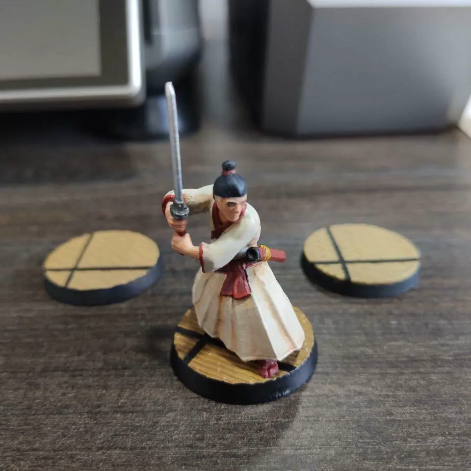 Tatami floor - 32mm miniature base