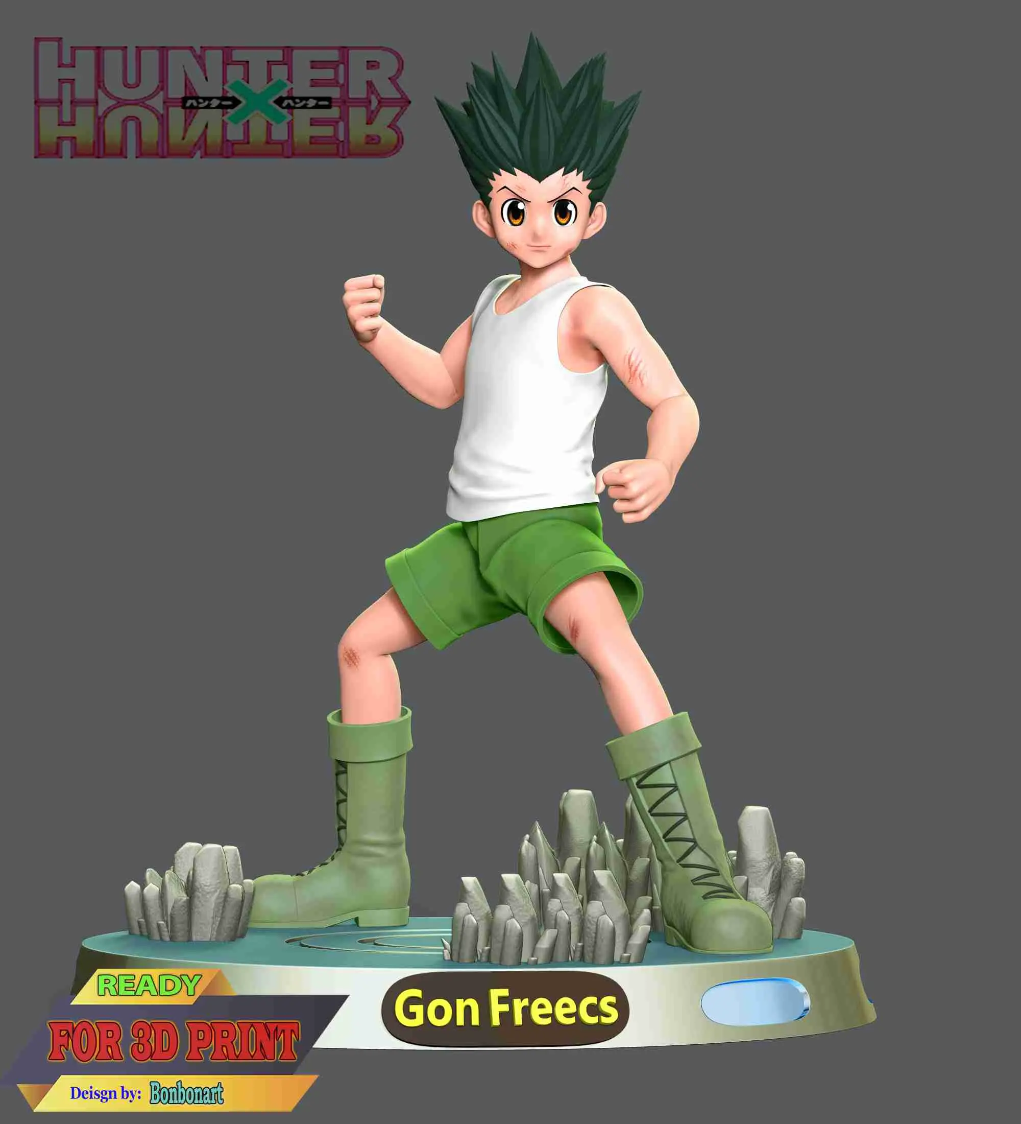 Other STL Download - Gon Freecss - Jump Forceby Bon Bon Store