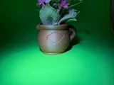 Mug with artificial flowers-4