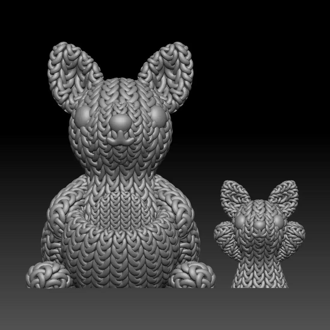 Knitted Kangaroo