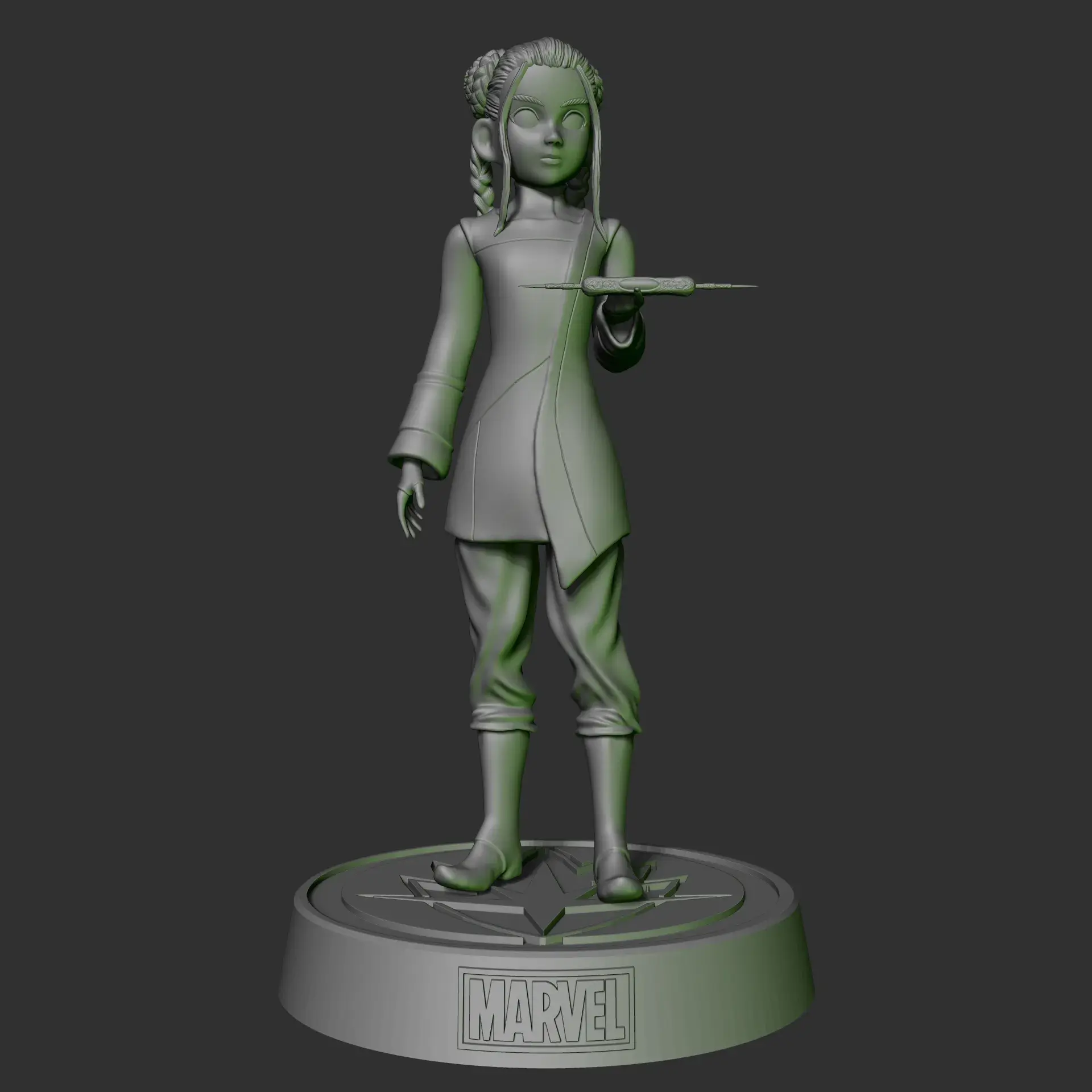 Kid Gamora - fan art