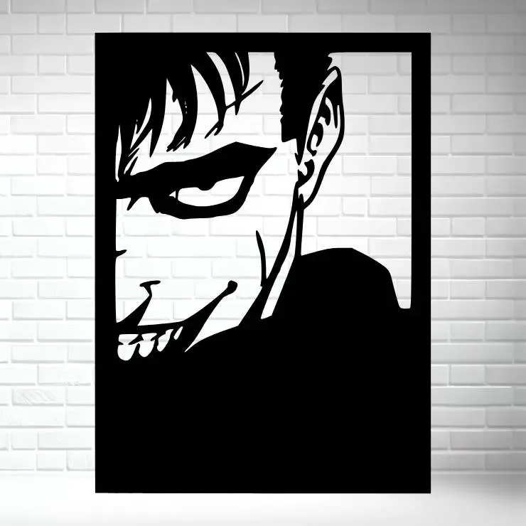 😈⚔️ GUTS DIABOLICAL WALL ART 2D – BERSERK
