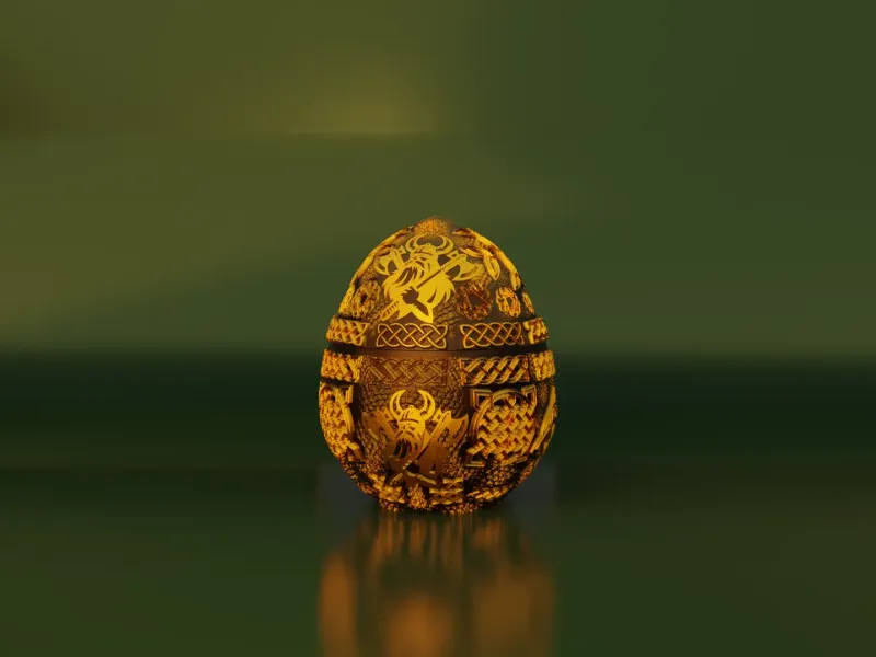 Recipient pentru ouă Celtic Viking