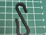 Hook to attach decorations to HPL panels-0