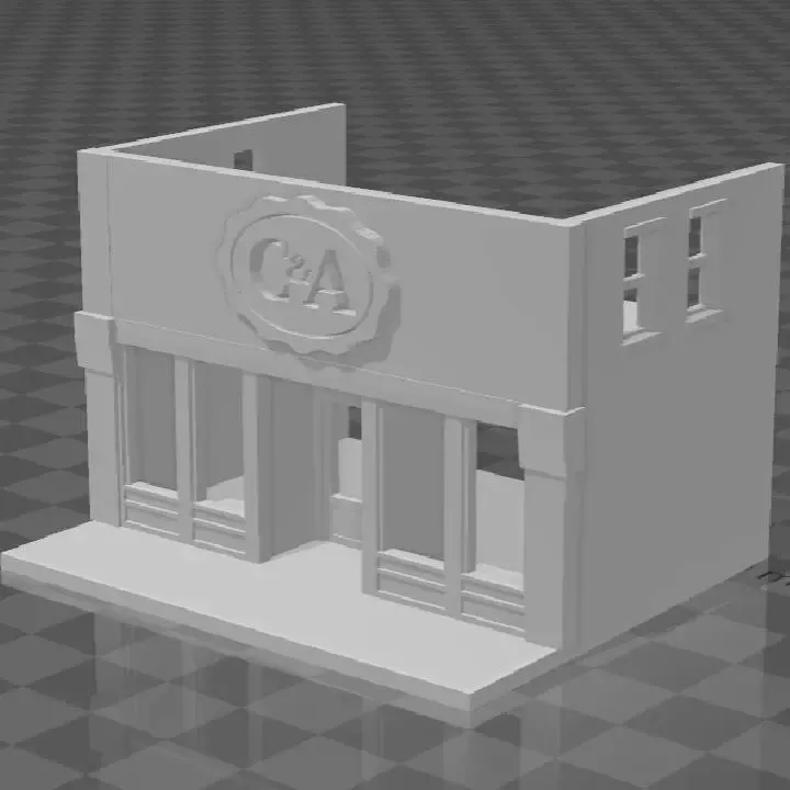 C&A store, N gauge