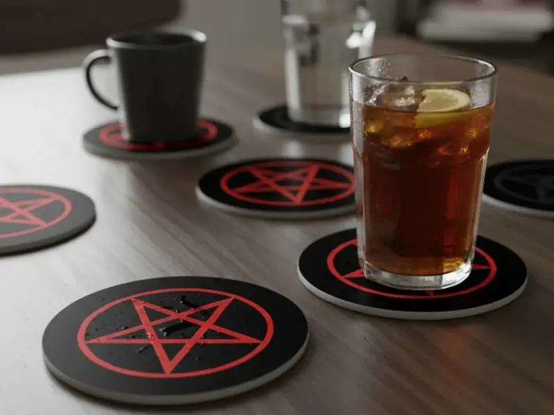 Cup Holder Pentagram