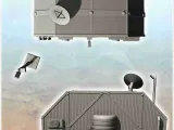 Futuristic command post with antenna and lamp post (24)-4