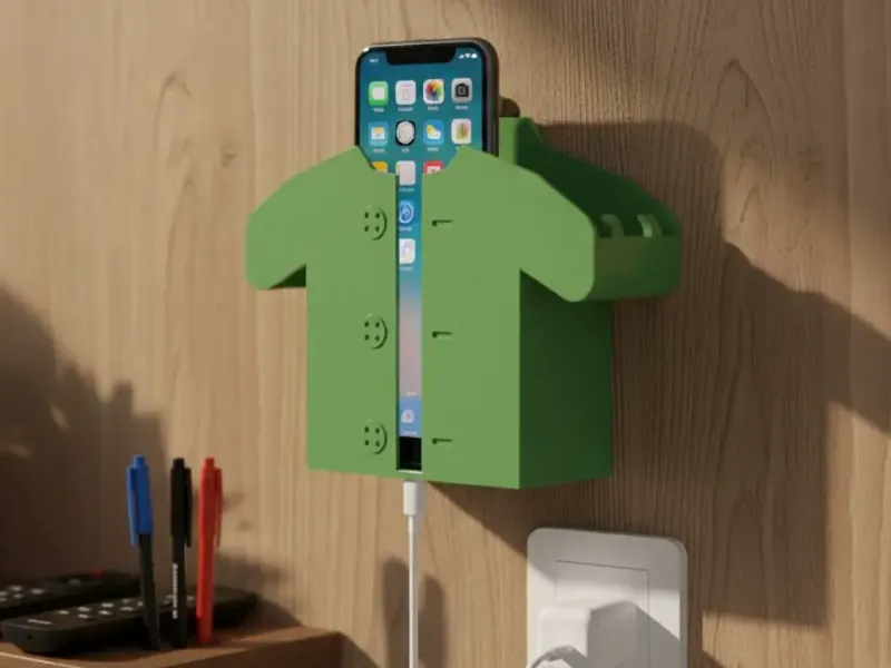 Wandorganizer in T-Shirt-Form v1 Update