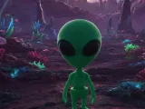 Alien Articulado - Keychain-0