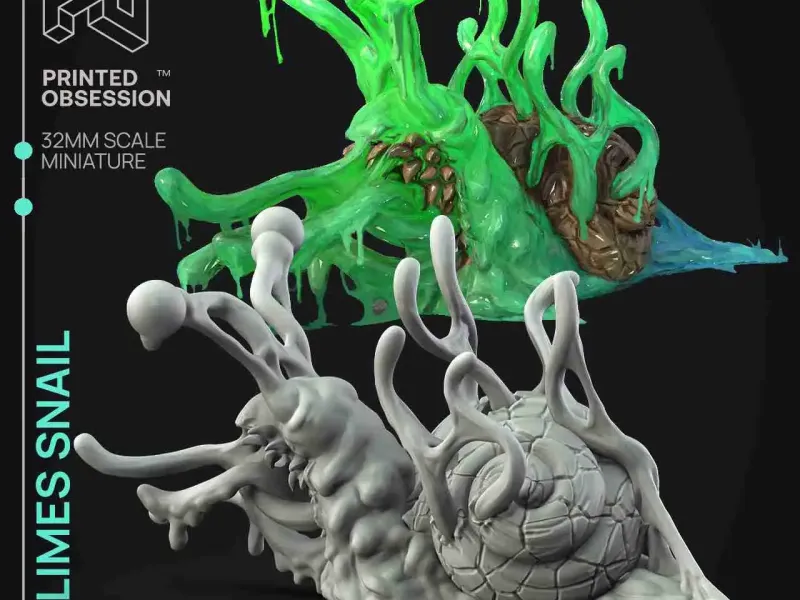 Slime Snail- Febuary 2023 - The Gelatinous Queen-Presupporte