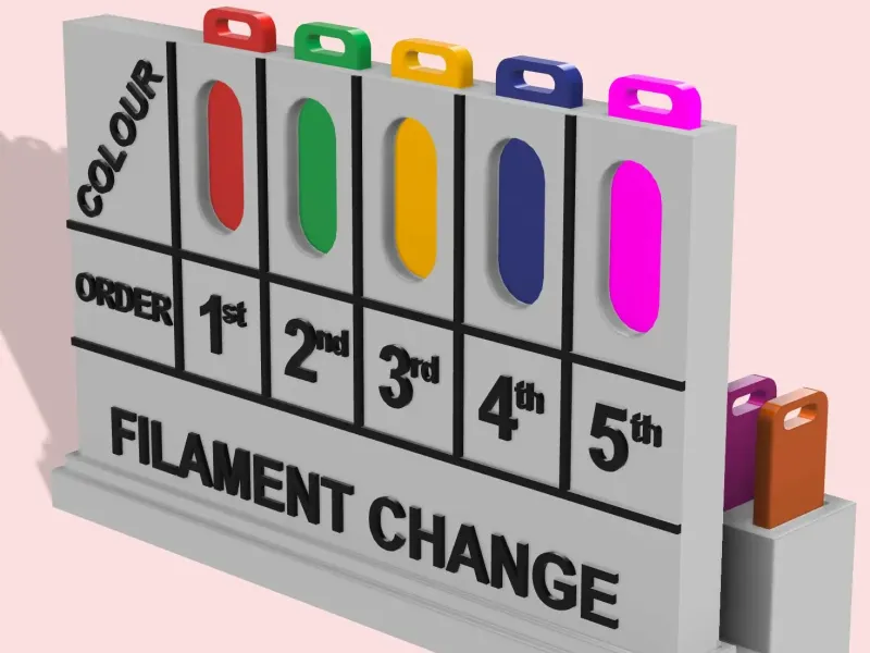 FILAMENT CHANGE ORGANIZER